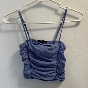 ✨3/$15✨ Ambiance Blue Cropped Tank Top